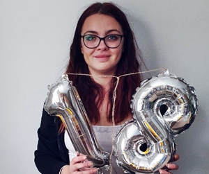 Kristýna Behríková oslavila 18té narozeniny